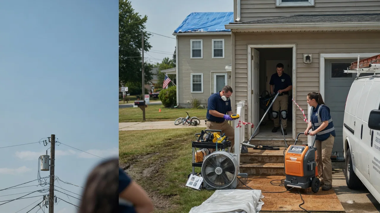 Water Damage Repair in Sparks, OK near me